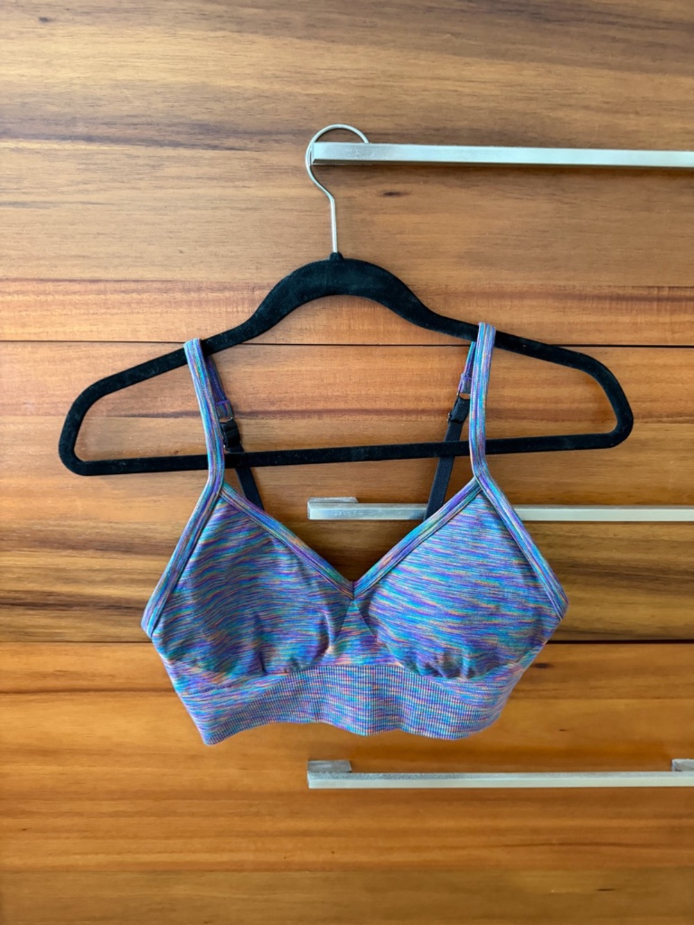 lululemon athletica Multicolor Stripe Wireless Bralette size 6
